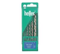 Heller 17735 d hss kit punte a spirale da metallo 6 parti 2 mm 3 4 5