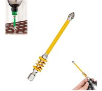 Set di punte magnetiche antiscivolo Phillips con molla, punte esagonali antiscivolo a molla, cacciavite elettrico esagonale a molla, set di punte elettriche in lega di acciaio, niente più scivolamenti