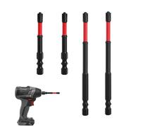 Set di punte magnetiche per trapano antiscivolo, adattatore per chiave a cricchetto, con estensione antiscivolo, per uso intensivo per fai da te, idraulico, costruzione, auto