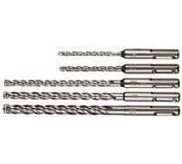 Makita 5 PUNTE NEMESIS II Ø5-6x115 mm Ø6-8-10x165 mm SDS PLUS 4 TAGLIENTI