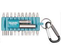 Set di punte Makita P-81175, 22 pezzi. con moschettone NEW