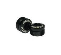 Xpedo 2184010700, Set di Tappi di Copertura Unisex, Nero, 20 x 8 x 4cm