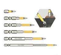 Set di punte per cacciavite 2025 con punte magnetiche e sistema di cambio rapido per un fissaggio efficiente delle viti e uno scambio rapido delle punte in attività domestiche e professionali (2)