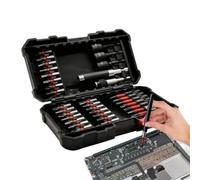 Set Di Punte Per Cacciavite | 37 pezzi Strumento magnetico di precisione | Set avvitatore | per Meccanica Domestica, Falegnameria, Edilizia, Fai da Te, Riparazioni, Elettronica, Bici, Auto