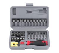 Set di punte per cacciavite a bussola magnetica 36 pezzi con supporto per punte