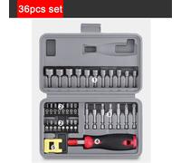 Set di punte per cacciavite a bussola magnetica 36 pezzi con supporto per punte