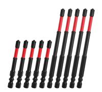 Set di punte per cacciavite a taglio, punte per trapano in acciaio - Strumento professionale multiuso per la rimozione delle viti per l'installazione di elettricisti