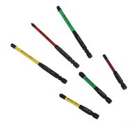Set di punte per cacciavite da elettricista, FPZ1, FPZ2, FP3, con scanalatura a croce speciale per interruttore a bussola, in acciaio legato magnetico con supporti isolati, interruttore automatico