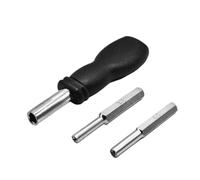 Set di punte per cacciavite di sicurezza da 3,8 mm 4,5 mm per NES SNES N64 Game Boy per Gamecube con manico sovradimensionato strumento in acciaio trattato termicamente