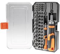 Set di punte per cacciavite per elettronica 57 pezzi, cacciavite a cricchetto