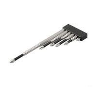 Set di punte per cacciavite Ph2 a croce magnetica in acciaio antiscivolo/4 punte lunghe per cacciavite elettrico per cacciaviti per cacciaviti per cacciavite per mano in lega per gambo Elite (B)