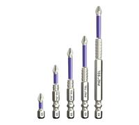 Set Di Punte Per Cacciavite - Set Di Bit Per Cacciavite Di Alta Qualità | Scatola Di Bit Ideale | Di Cacciaviti Elettrici Magnetici A Croce K5 | Utensile Elettrico Cromato, Bricolage E Per I Prof