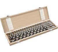 Set Di Punte Per Legno KRAFT DELE Holzbohrer 6-18mm 7 Pezzi HSS In Valigetta