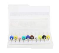 Set di punte per micro trapano da 10 pezzi in carburo cementato 1.2-2.1mm Punte per circuito stampato