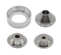 Set di punte per orifizio per spruzzatore a trama per tramogge per pareti a secco Wal-Board 3 punte ugello tramogge per cartongesso Suggerimenti Spruzzatore per texture a parete