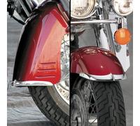Set di punte per parafango anteriore in fusione NC cromate, Honda: 2003-09 VTX13