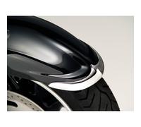 Set di punte per parafango anteriore in fusione NC cromate, Kawasaki: 2009-15 VN