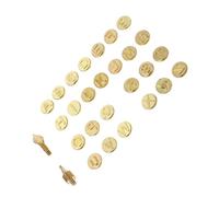 Set Di Punte Per Saldatore 26 Lettere Pirografia Punte Per Bruciatore Legno Pelle Sughero
