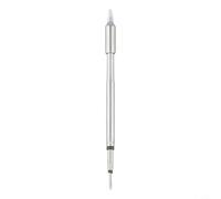 Set di punte per saldatore di ricambio per HS-02A e HS-02B, nichelate cromate, trasferimento di calore preciso per riparazione elettronica, modello K KU B I JS C2 IS, argento (HS02A-C2)