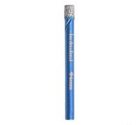Set di punte per trapano a secco da 5-16 mm, per porcellana, granito, piastrelle, ceramica, marmo, pietra, taglio con lubrificante, blu argento (6 mm)