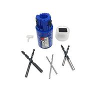 Set di punte per trapano combinate 3-4-5-6-8-10 mm, 6 punte per legno, 6 punte per ferro, 6 punte da muro.