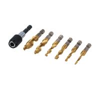 Set Di Punte Per Trapano E Maschiatura 7 Pezzi 8405