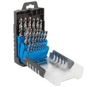Set Di Punte Per Trapano HSS A Punta Divisa Sealey AK47251 25 Pezzi Metrici