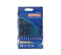 Set Di Punte Per Trapano HSS Faithfull, 13 Pezzi (1,5-6,5mm) FAIM13PSET