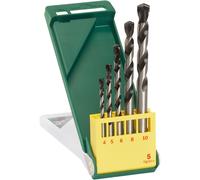 Set Di Punte Per Trapano In Carburo Bosch 2607019444 Dritto 4 A 10Mm 5-Pz