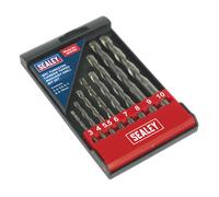 Set Di Punte Per Trapano In Carburo Di Tungsteno 8 Pezzi - Sealey AK5708 Nuovo