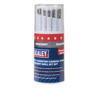 Set Di Punte Per Trapano In Carburo Di Tungsteno Sealey 11 Pezzi AK5702