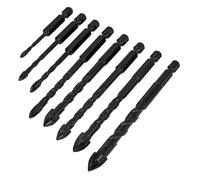 Set Di Punte Per Trapano In Porcellana E Vetro Sealey 8 Pezzi 3 A 10 Mm DBGC1