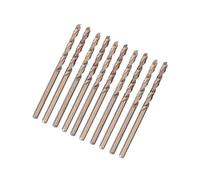 Set di punte per trapano M35 al cobalto, HSS CO 1.0 1.5 2.0 2.5 3.0 3. 4.0 4 0 mm, con punta a punto di spaccatura a 135 gradi, per lamiera di acciaio inossidabile e ghisa (0,5 mm)