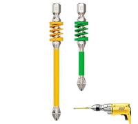 Set Di Punte Per Trapano Per Cacciavite - Punte Magnetiche Antiscivolo Da 2 Pezzi Con Design Caricato A Molla, Punt Per Cacciavite Durevoli | Strumento Di Riparazione Versatile Per Tecnici Domestici,