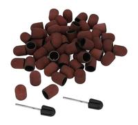 Set di Punte per Trapano per Unghie con Albero, Nastri Abrasivi per Lucidatura per Manicure con Facile Installazione, Cappucci Abrasivi Durevoli per Nail Art, Progettati per