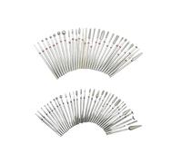 Set di punte per trapano per unghie, Set di punte for trapano for unghie for manicure, confezione da 10 punte for trapano for unghie diamantate multicolori, strumenti for manicure(Jc035 6m)