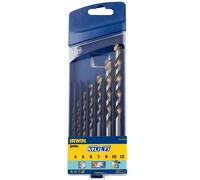 IRWIN - Set punte da trapano multifunzione a batteria 7 pezzi 4-12mm