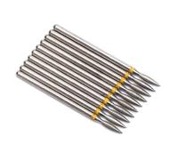 Set di punte per unghie per manicure, Punte for trapano elettrico for unghie diamantate for manicure e pedicure, confezione da 10 multicolore(T26-46)