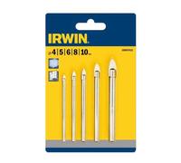 Irwin Punta da Trapano Vetro e Piastrella Set Di 5 IRW10507912