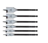 Set Di Punte Piane In Legno CK Tools T2942P/6