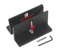 Set di punte spline 2 pezzi, maschere spline angolare a destra regolabile con localizzatore a co di rondine, per tagliare la cornice per il taglio e le scanalature angolari del