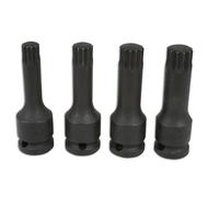 Set Di Punte Spline Laser 1/2"D 4pz 4392
