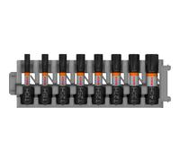 Set di punte Torx Security Bosch Pro Impact 8 pz Nero-grigio