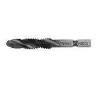 Set di punte trapano multifunzionale con punta a tazza, set punte per trapano e maschiatura M10 x 1.5 TIAIN - Accessori perforazione universali per metallo e legno
