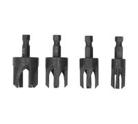 Set di punte trapano per tasselli per legno Premium in acciaio al carbonio tipo artiglio con gambo esagonale taglierina per tasselli per legno per progetti professionali di