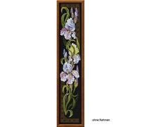 Set di punti croce Riolis "Iris", schema di conteggio