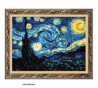 Set di punto croce Riolis "Notte stellata", schema di conteggio