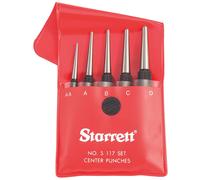 Set Di Puntoni Starrett S117PC Con Diametro Di 1/16", 5/64", 3/32", 1/8", 5/32"