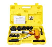 Set di punzonatrici idrauliche per fori Knockout, kit con 6 fustellatrici a mano, in acciaio, perforatore idraulico, per piastre metalliche da 22,5 a 60,8 mm