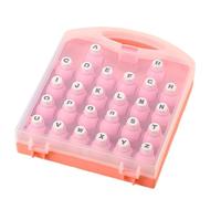Set di punzonatrici per lettere, set di perforatrici per carta Perforatore | Punzonatrice per lettere in acciaio inossidabile, assortimento di punzoni a forma di lettera